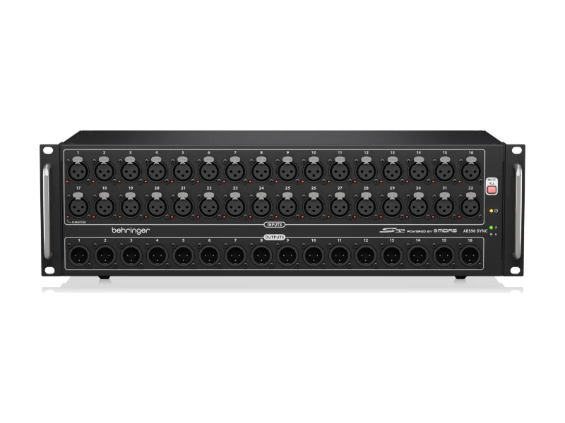 Behringer S32, stage box digital
